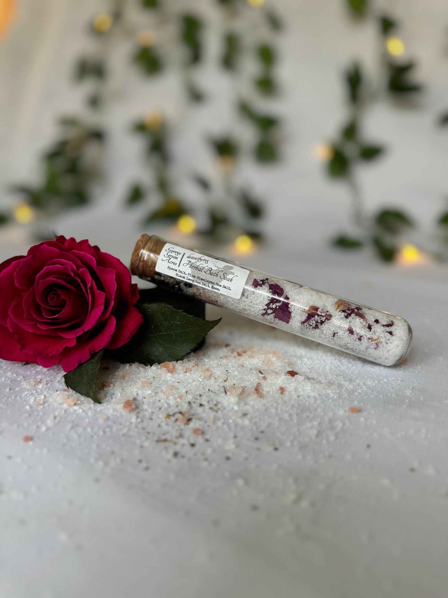 Herbal Bath Soak Tube