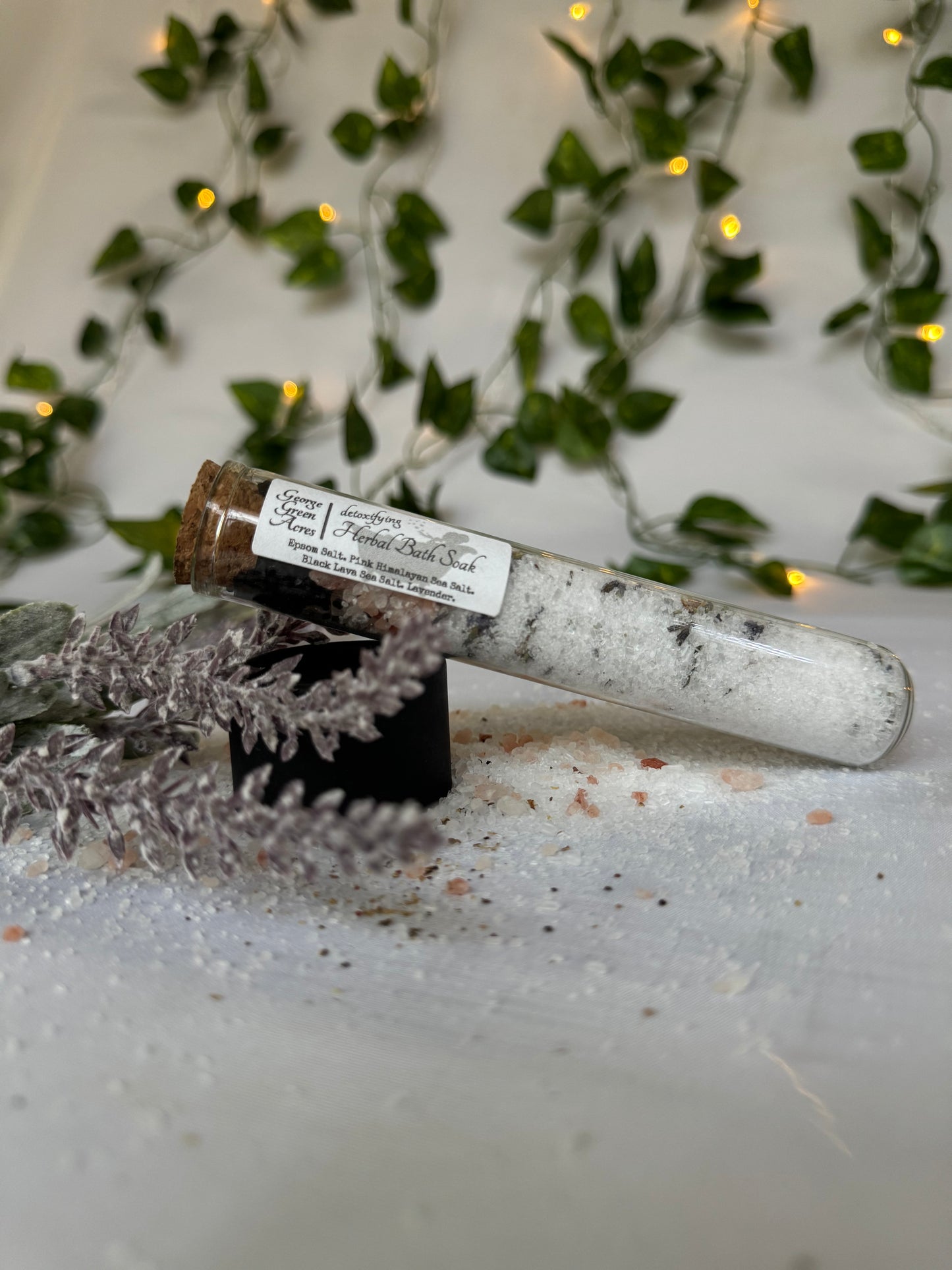 Herbal Bath Soak Tube