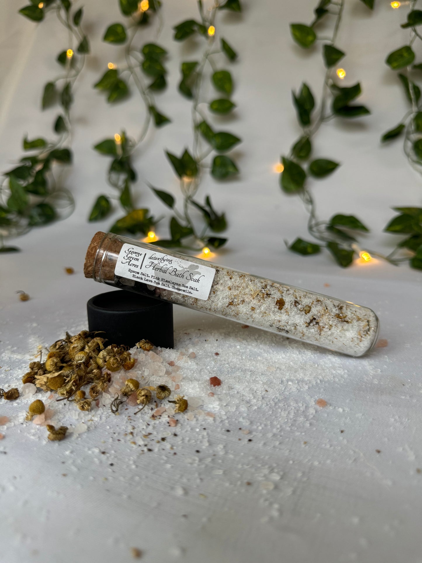 Herbal Bath Soak Tube